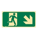 EXIT&EVAC SIGN MAN/RR ARR/DR LUM SS