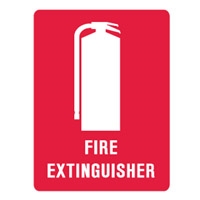 FIRE EXTINGUISHER LBLS PK5