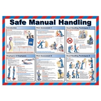 SAFE MANUAL HANDLING POSTER
