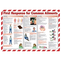 FIRST RESPONSE FOR COMMON AIL.. POSTER