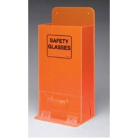 SAFETY GLASSES DISPENSER FLURO ORG