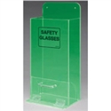 SAFETY GLASSES DISPENSER FLURO GRN