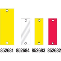 HAZ MARKER ALUM DELINEATOR 75X225 SLV