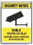 SECURITY LABEL SMILE YOU'RE ON.. PK5