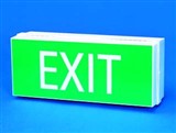 ECONOMY SGL SIDED EXIT RUNNING MAN SIGN