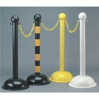 HEAVY DUTY STANCHION WHT
