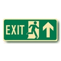 LUM FLOOR SIGN EXIT MAN/RR ARR/U