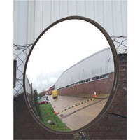 MIRROR SAFETY ACRYLIC FACE P/MOUNT 800MM