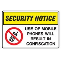USE OF MOBILE PHONES WILL.. 180X250 SS