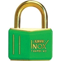 BRASS PADLOCK KEYED DIFF 30MM GRN