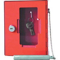 KEY BOX WITH HAMMER AND CHAIN