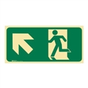 EXIT&EVAC SIGN ARR/UL MAN/RL LUM MTL