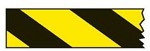 3" X1000', 4 MIL, YELLOW/BLK STRIPES