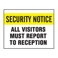 S.THRU SECURITY LABELS VIDEO SURVEILLA..