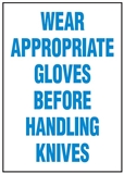 Hygiene & Food Sign Wear Appropriate.. , Safety Signs, Sold Per Sgn With Qty Of  1