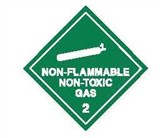 NON-FLAM NON-TOXIC LABELS 270MM POLY WHT