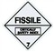 FISSILE 7 LABELS 100MM ROL 1000