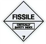 FISSILE 7 LABELS 100MM ROL 1000