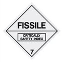 FISSILE 7 LABELS 50MM PK50