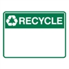 BLANK SIGN PANEL RECYCLE 600X450 POLY