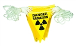 DANGER RADIATION BUNTING 30M YEL