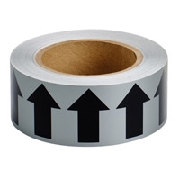 ARROW TAPE B-946 W25MM BLK/GRY