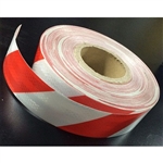 Class 1 Reflective Tape Red/White 50mm x 45.7mtr roll