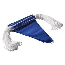 Bunting flags - Blue - 30 metres