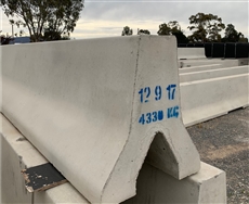 6m. Concrete Jersey Barrier (Vic only)