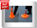 Retractable traffic cones Orange