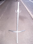 Galvanised Stanchion