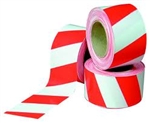 Red/White Barrier Tape 100 of