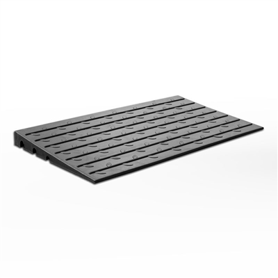 Access Ramp 100mm - Black Rubber