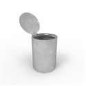 140mm diameter in-ground stainless steel sleeve - core drilled for Cam-Lock Removable Bollard