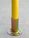 Cam-Lok In-Ground - Removable Bollard 90mm Holder - Surface Mounted