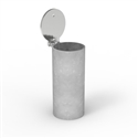 90mm diameter in-ground stainless steel sleeve - core drilled for Cam-Lock Removable Bollard