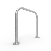 Bike Rail - Style 1 - Rounded 850 X 800mm Surface Mounted - Galvanised Steel