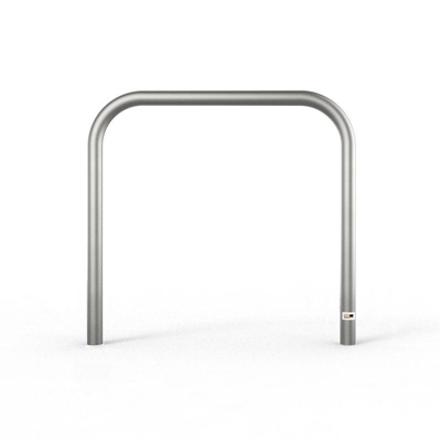 Bike Rail - Style 2 Below Ground 316 Stainless Steel