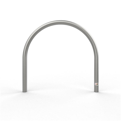 Bike Rail - Style 3 Below Ground 316 Stainless Steel