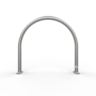 Bike Rail - Style 3 Surface Mounted 316 Stainless Steel