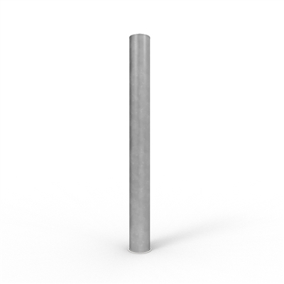 Retractable Bollard Replacement 900mm - Galvanised D: 90mm H: 1150mm Wt: 12.5kg Wall Thickness: 5mm