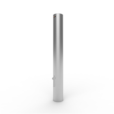 Sleeve-Lok Removable Bollards - Sleeve-Lok 140mm Dia. Freestanding Post - 316 Stainless Steel - 3.05mm (No Padlock), Sold Per Each