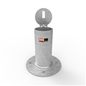 Sleeve-Lok Removable Bollard 90mm Holder - Surface Mounted