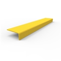 FRP Stair nosing 450 x 76 x 30mm yellow