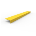 FRP stair nosing 600 x 76 x 30mm - yellow
