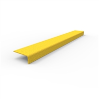 FRP stair nosing 600 x 76 x 30mm - yellow