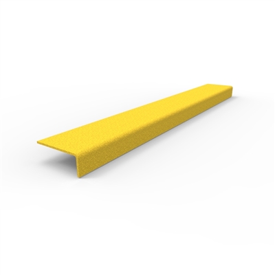 FRP stair nosing 600 x 76 x 30mm - yellow