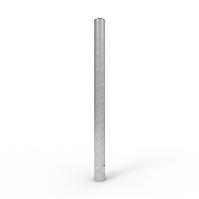 Economy - Centurian 90mm diameter below-ground bollard - Galv finish