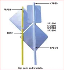 FRP surface mount base fl ange – 50mm dia.