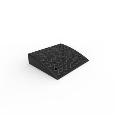 Kerb Ramp Rubber - Black  L:485 x W:425 x H:110mm